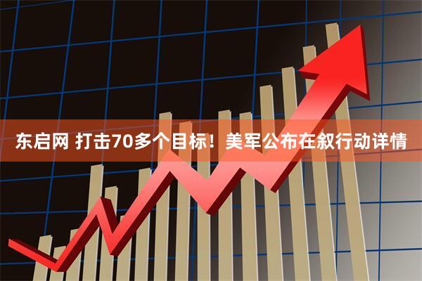 东启网 打击70多个目标！美军公布在叙行动详情